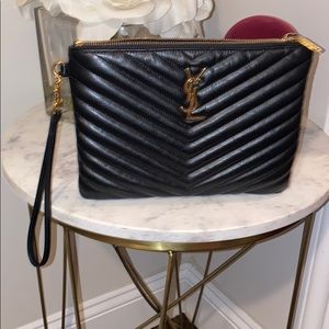 Saint Laurent Wristlet